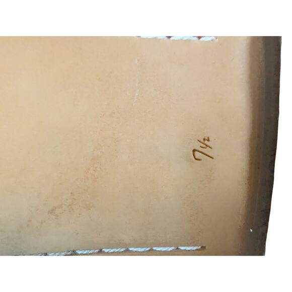 Sam Edelman Sandals Women's 7.5 Leather Slide Gorgene Summer Beach Boho Comfort - Picture 6 of 7